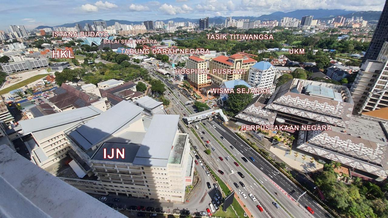 Homestay Jalan Tun Razak Walking Distance Ijn, Hkl, Mrt Station, Kpj, Perkeso, Bernama, Tabung Darah, Istana Budaya 쿠알라룸푸르 외부 사진