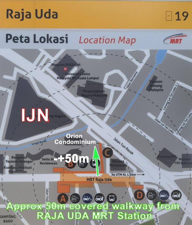 Homestay Jalan Tun Razak Walking Distance Ijn, Hkl, Mrt Station, Kpj, Perkeso, Bernama, Tabung Darah, Istana Budaya 쿠알라룸푸르 외부 사진